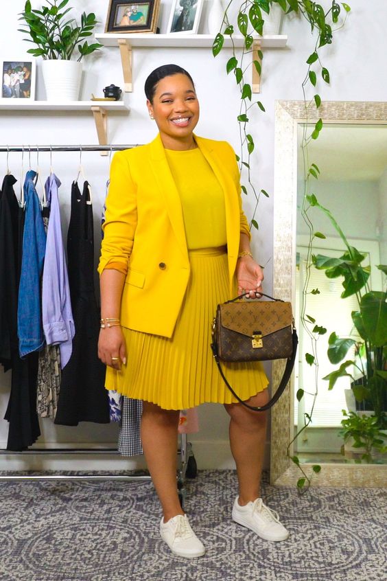 Looks em cores monocromáticas!