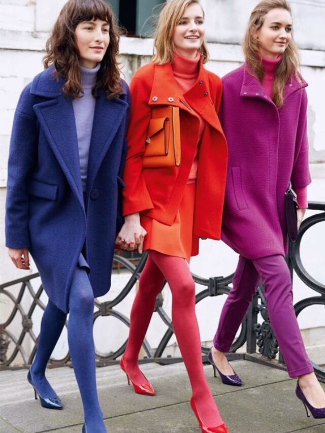 Looks em cores análogas!