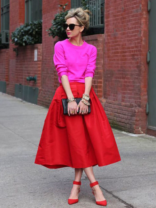 Looks em cores análogas!